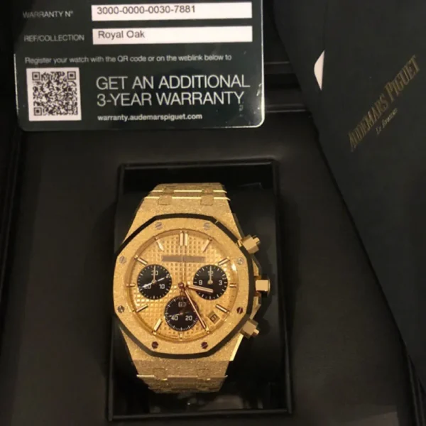 ROYAL OAK SELFWINDING CHRONOGRAPH 26240BA.GG.1324BA.01 - Image 10
