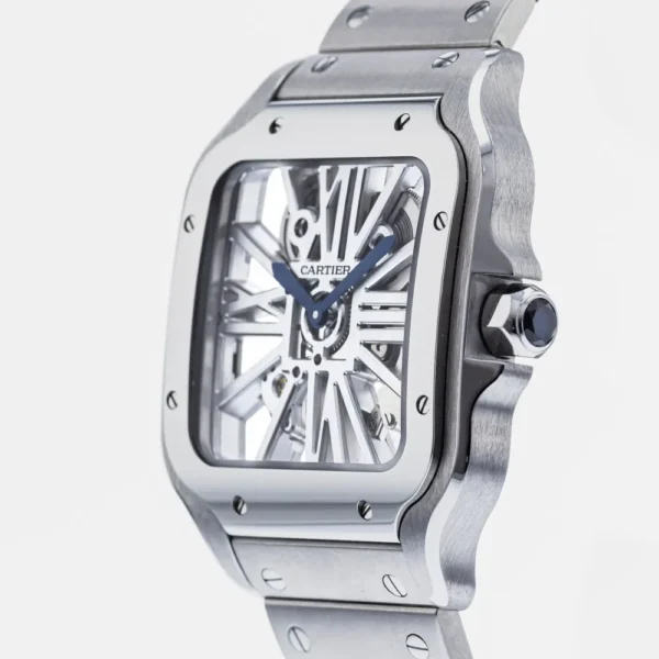 Cartier Santos de Cartier Skeleton WHSA0007 - Image 4