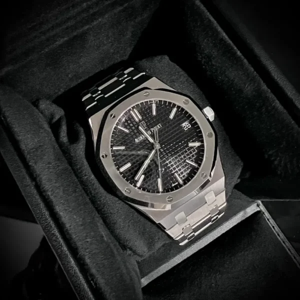 ROYAL OAK SERIES AUTOMATIC WINDING WATCH 5O ANNIVERSARY EDITION Ref. 15510ST.OO.1320ST.02 - Image 8