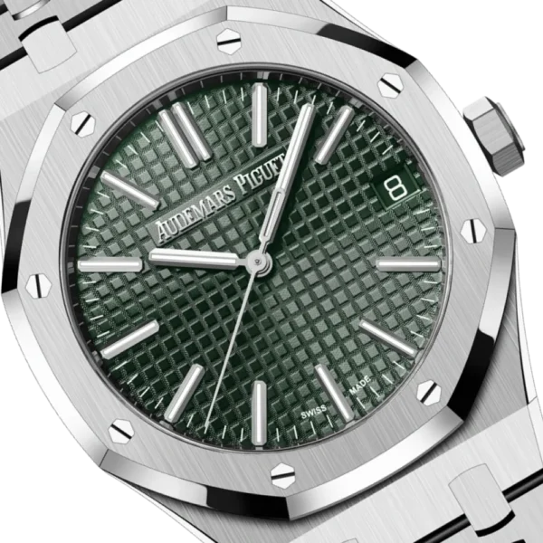 ROYAL OAK SELFWINDING 50TH ANNIVERSARY Ref. 15510ST.OO.1320ST.04 This 41 mm Royal Oak Selfwinding in stainless steel sports - Image 2
