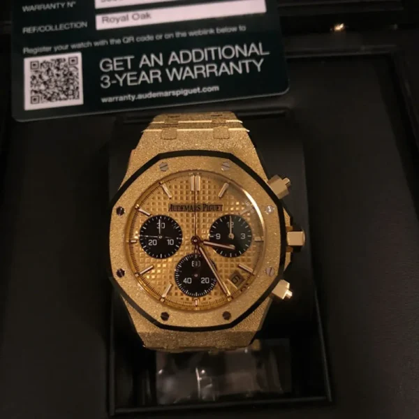 ROYAL OAK SELFWINDING CHRONOGRAPH 26240BA.GG.1324BA.01 - Image 9
