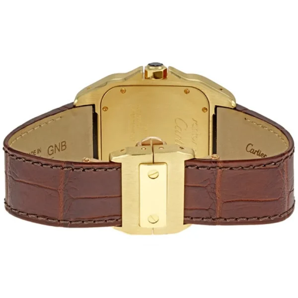 CARTIER santos 18kt Yellow Gold Men's WatchItem -W20071Y1 - Image 5